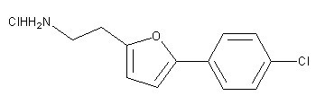 2-(5-(4-chlorophenyl)furan-2-yl)ethanamine hydrochloride