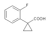 1-(2-fluorophenyl)cyclopropanecarboxylic acid