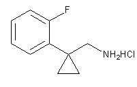 (1-(2-fluorophenyl)cyclopropyl)methanamine hydrochloride