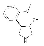 (3S,4R)-4-(2-methoxyphenyl)pyrrolidin-3-ol