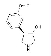 (3S,4R)-4-(3-methoxyphenyl)pyrrolidin-3-ol