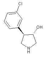 (3S,4R)-4-(3-chlorophenyl)pyrrolidin-3-ol